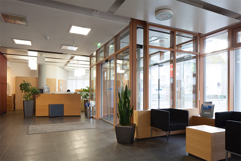 Empfang der Rheinwohnungsbau-Zentrale